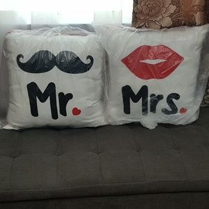 Throw pillows